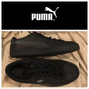 puma basket rainbow reflective